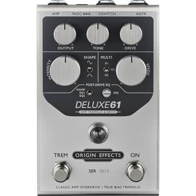 Origin DELUXE61 Amp Tremolo and Drive Pedal image 1