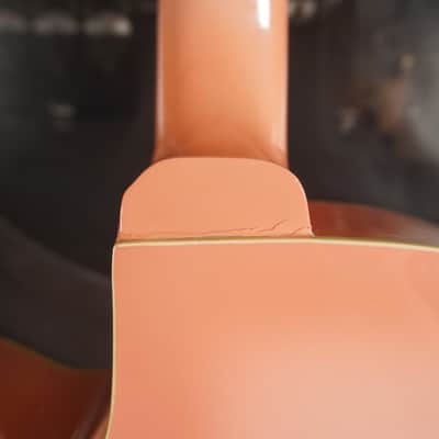 Crescent YMG PK - Pink Burst Cutaway Acoustic Guitar image 18