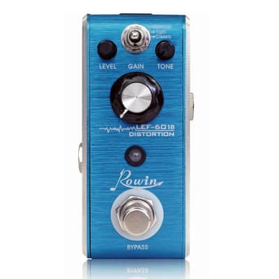 Rowin LEF-601B Shur Riot Distortion /Overdrive Rare Chip 3 mode Their Nice Stuff image 1