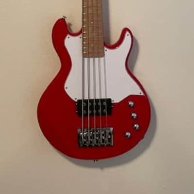 JLC Guitars Anaheim Bass 5 - Gloss Cherry Bomb image 2