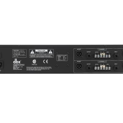 DBX 1215 Dual Channel 15-Band Graphic Equalizer Switchable ±6 or ±15 dB 2U EQ image 2