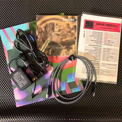 Elektron Syntakt 12 Voice Drum Computer & Synthesizer - Black image 2