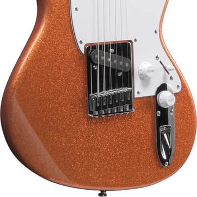 Ibanez YY20-OCS Yvette Young Signature E-Guitar 6 String - Orange Cream Sparkle image 9
