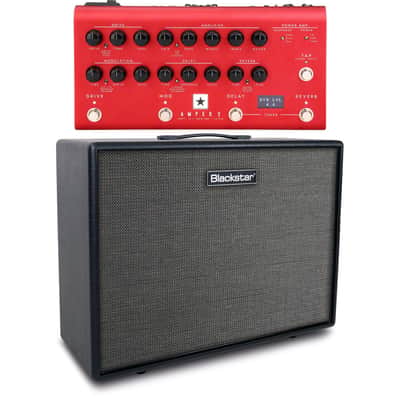 Blackstar Dept. 10 AMPED 2 100-watt Guitar Amplifier Pedal and 2x12" Cabinet image 1