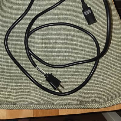 Power cords for Marshall, Fender, Vox, Peavey,Orange, Blackstar and More, Proper gauges/ New - Black image 2