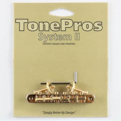 TONEPROS ABR-1 REPLACEMENT TUNE-O-MATIC GOLD image 7