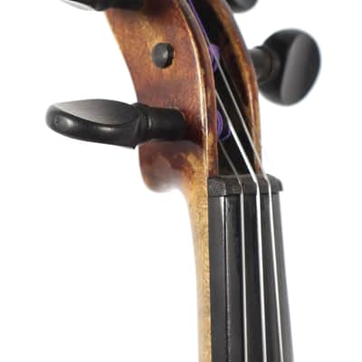 Von Friedrich August Glass Stradivarius 1737 4/4 German Violin w/ Wooden Case image 12