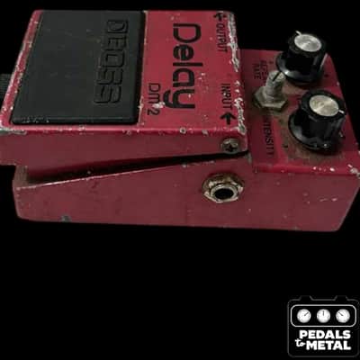 Boss DM-2 Delay (Black Label) 1981 - 1984 - Pink - X18595 image 4