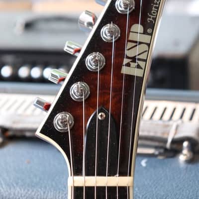 ESP Horizon NT-II FM Dark Brown Sunburst image 4