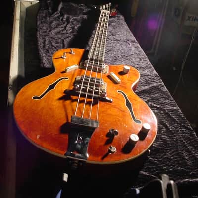 1969 Gretsch Electrotone Bass Model 6073 also called Peter Tork Bass image 12
