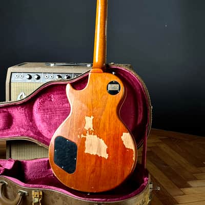 2013 Gibson Les Paul Joe Walsh 1960 Murphy Aged Tangerine image 11