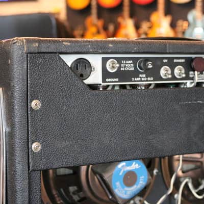 Fender Super Reverb 2-Channel 40-Watt 4x10" Guitar Combo 1970 - 1977 - Silverface image 9
