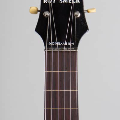 Recording King Roy Smeck Model AB104 Lap Steel Electric Guitar, made by Gibson (1938), ser. #DWE-614, original tweed hard shell case. image 5