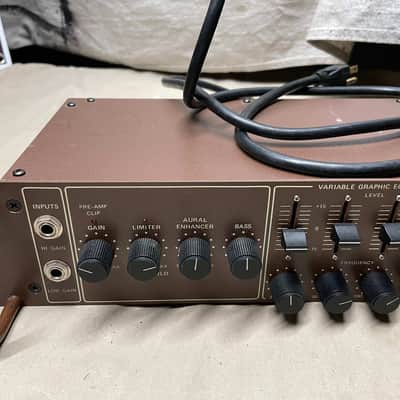 Groove Tubes GT Electronics Studio Series Tube Preamp For Bass 1990s Brown image 2