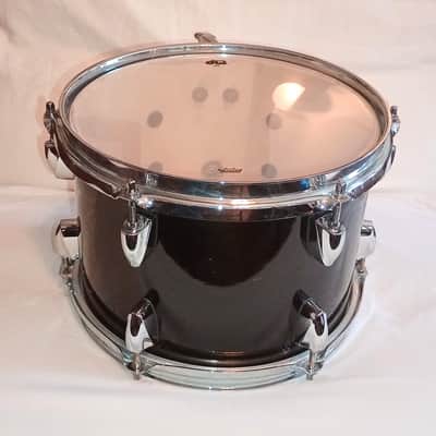 YAMAHA STAGE CUSTOM RACK TOM 10" - RAVEN BLACK LACQUER - FREE SHIP TO C-USA! image 2