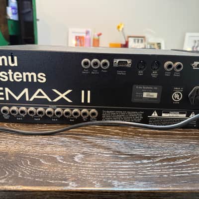 E-MU Systems EMAX II model 2213 16 Bit Digital Sound System 1989 - Black image 11