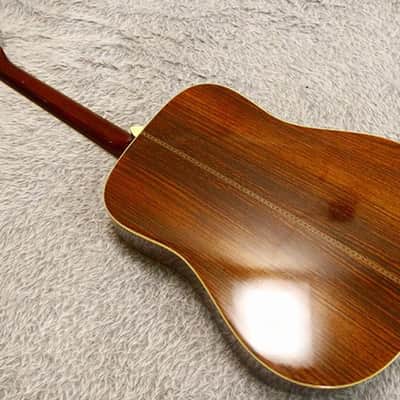 1977 made MILES 2000 D-25 Solid top Vintage Acoustic Guitar Made in Japan image 24