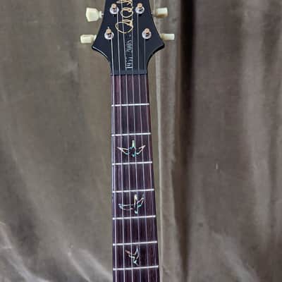 PRS - Paul Reed Smith SC245 57/08 Limited Edition 2008 Charcoal Burst Quilt 10 Top with Birds #39 image 4