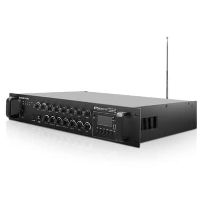 STCA360-6Z | 360W 6-Zone 70V/100V Commercial Power Amplifier with Bluetooth, Optical, Phantom Power, for Restaurants, Lounges, Bars, Pubs, Schools image 3