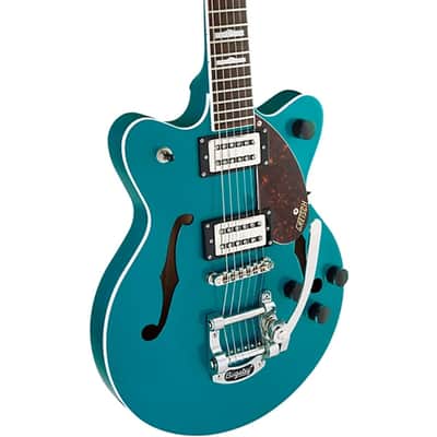 Gretsch Guitars  G2657T Streamliner Center Block Jr. Double-Cut With Bigsby Electric Guitar 2023 -  Ocean Turquoise image 1