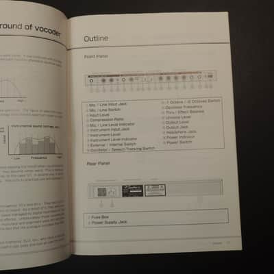 Seekers VoiceSpectra Japanese & English Manual [Three Wave Music] image 2