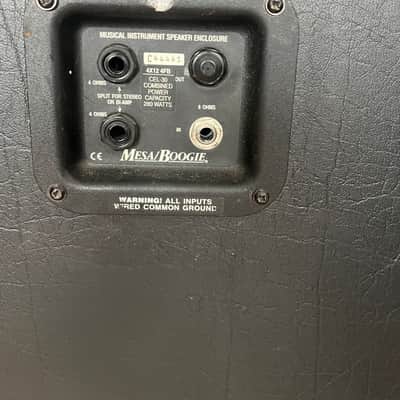 Mesa Boogie Rectifier Oversized 4x12" Slant Guitar Speaker Cabinet 2003 - Golden Era - T4335 Celestion Vintage 30 image 4