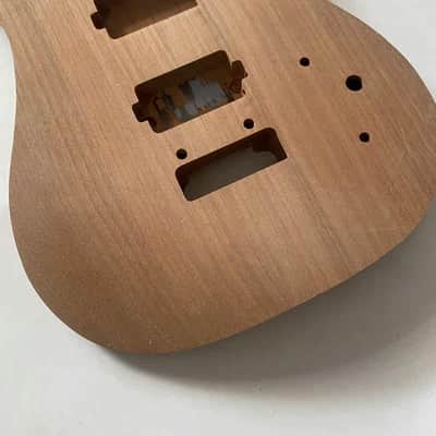 HH Mahogany Wood Guitar DIY Project Body image 12