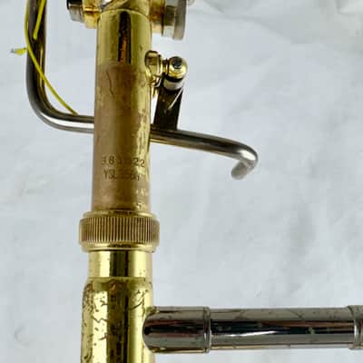 Yamaha YSL-356R Tenor Trombone with F Attachment 2000s - Brass image 9