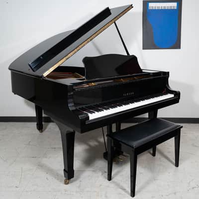 1971 Yamaha C3 Grand Piano | Polished Ebony | 6'1" | Serial No. 1228699 | Used image 3