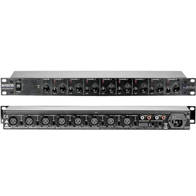 ART MX821S Eight Channel Mic/Line Mixer With Stereo Outputs N/A - Black image 3