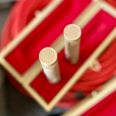 Neumann U64 tube microphone PAIR c 1964 - Nickel original vintage Germany image 7