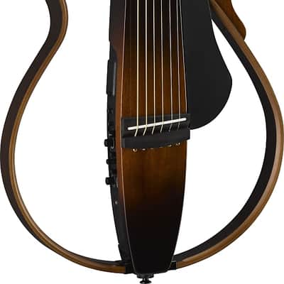 Yamaha SLG200S TBS Acoustic/Electric Steel Strings Silent Guitar Tobacco Sunburst, W/Bag image 1