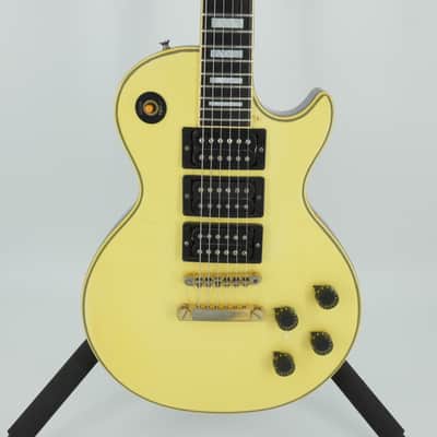 **VIDEO** 1974 Gibson Les Paul Custom 3-Pickup "Tuxedo" Norlin Era - Alpine White & Ebony image 1