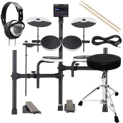 Roland TD-02K V-Drums Electronic Drum Set DRUM ESSENTIALS BUNDLE image 1