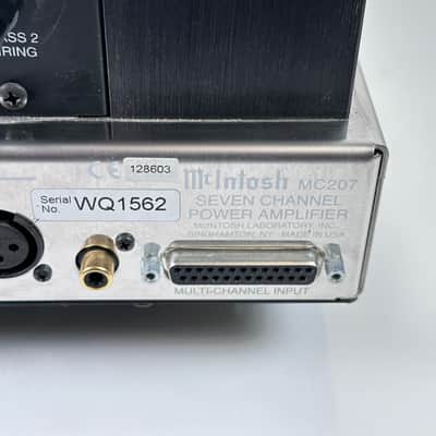 McIntosh MC207 Seven Channel Power Amplifier image 11