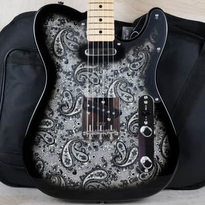Fender Made In Japan Limited Paisley Telecaster 2025 Black Paisley MIJ w/ Gig Bag image 1