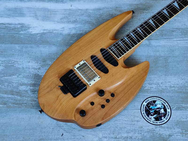 Weird Samick Guitar from 1992 (with Steinberger Tremolo) image 1