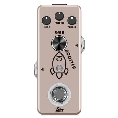 ISET Analog Rocket Booster Guitar Effect Pedal for Electric Guitar Bass True Bypass
