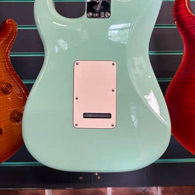 Fender Limited Edition Player Stratocaster Surf Green 2023 Electric Guitar image 10