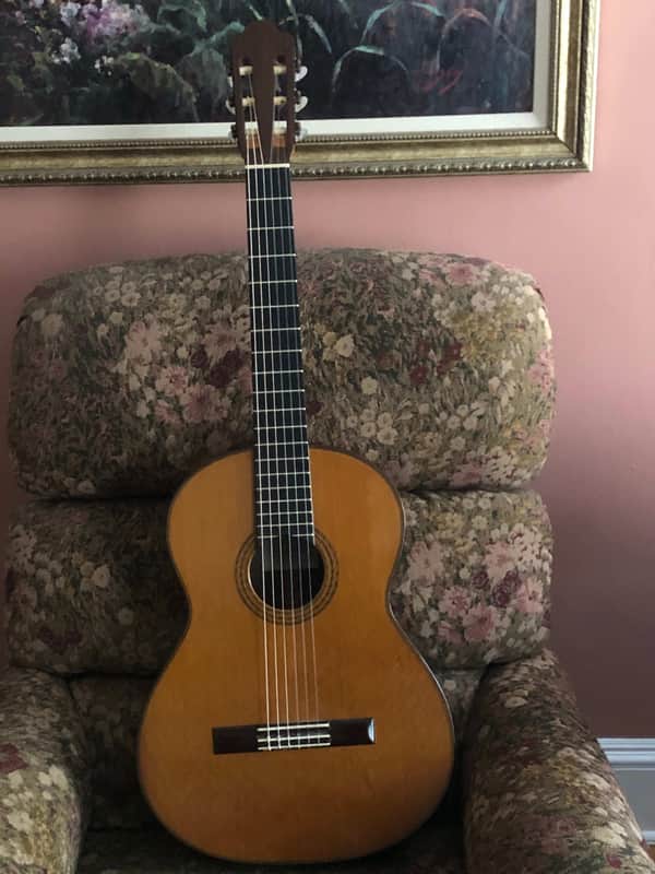 1980 Manuel Velazquez Classical Guitar 1980 Cedar image 1