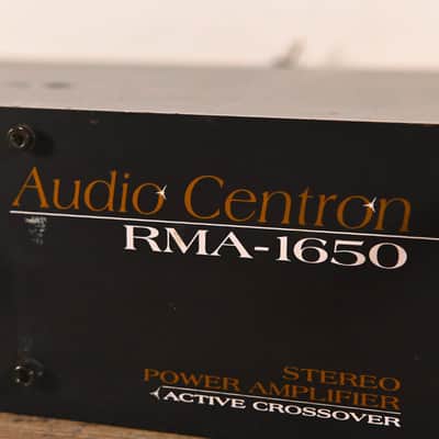 Audio-Centron RMA-1650 1300W Stereo Power Amplifier CG01NUW image 5