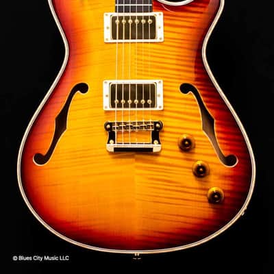 Knaggs Guitars - Influence Chena - T1 - Duanne Allman Burst - Brazillian Rosewood Fretboard - Hollowbody - OHSC - Call for Best Price !!! image 2