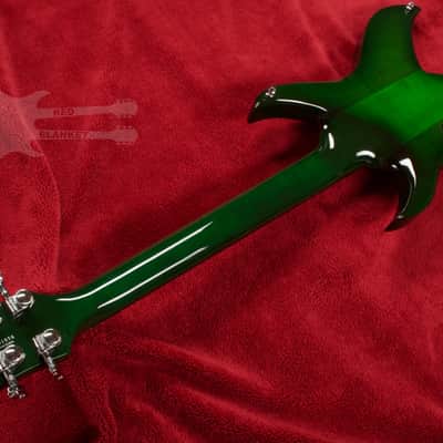 B.C. Rich Rich Bich Legacy (Rich "B") Transparent Green image 12