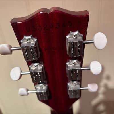 2004 Gibson SG Classic Heritage Cherry P90s + Case – Good Condition image 5
