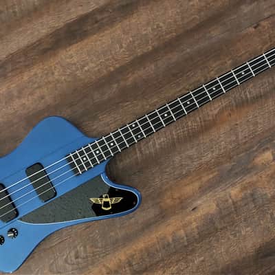 Gibson Thunderbird IV. Sapphire Blue! 2000 USA. Ebony FB. image 24