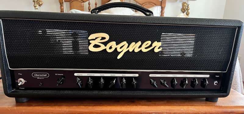 Bogner Uberschall EL34 2-Channel Rev Blue 120-Watt Guitar Amp Head image 1