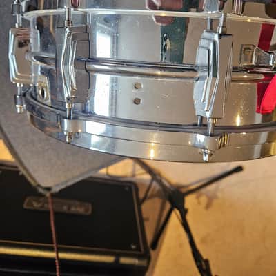 Ludwig Supraphonic Monroe badge Yamaha Cast Hoops image 4