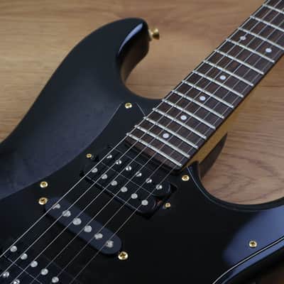 1980's Fender Japan STR-75 HSH Superstrat (Black/Grey Burst) image 6