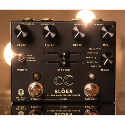 Walrus Audio SLOER Stereo Ambient Reverb Pedal - Black imagen 11