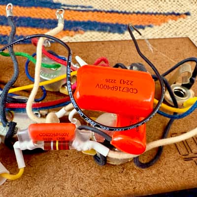 Mojotone EB-3 Bass Guitar Pre Wired Wiring Harness EB3 Mojo-Tone Lightly Used image 3
